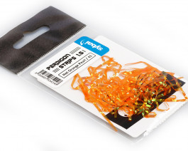 Perdigon Strips, 1.5 mm, Hot Orange Pearl / 41
